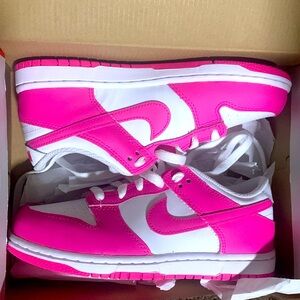 Pink Nike Dunks Size 2.5 PreSchool